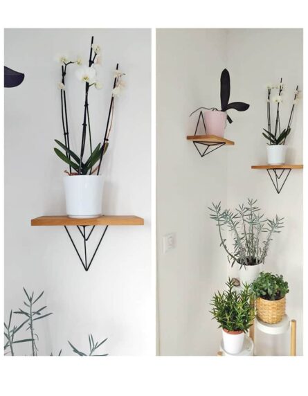 Étagère scandinave triangle Étagère-salon-murale-triangle-BF13-Couleur-noir-18