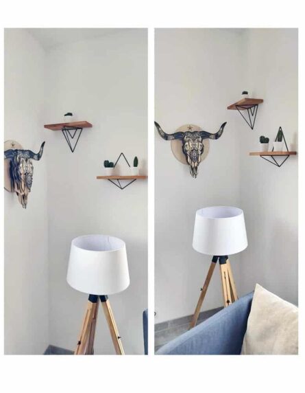 Étagère scandinave triangle Étagère-salon-murale-triangle-BF13-Couleur-noir-19