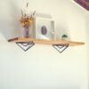 Étagère-scandinave-triangle-Étagère-métal-style-industriel-x2-Rangement-déco-BF14-Couleur-noir-01
