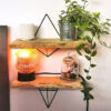 Équerre-étagère-triangle-tendance-set-équerres-étagère-murale-design-acier-ref-BF06-couleur-noir